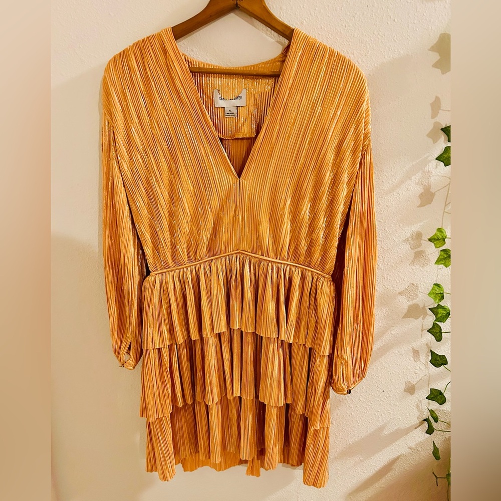 Sabina Musayev Mina Dress in Peach Women’s XL